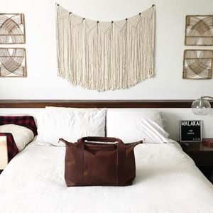 Macrame Banner Hanging